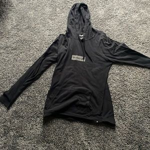 Hurley black shirt with hood